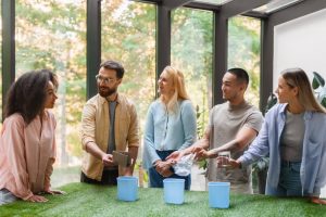 employee gathering artinya